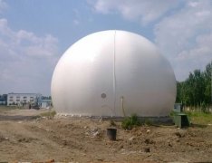 500獨立雙膜儲氣柜沼氣柜